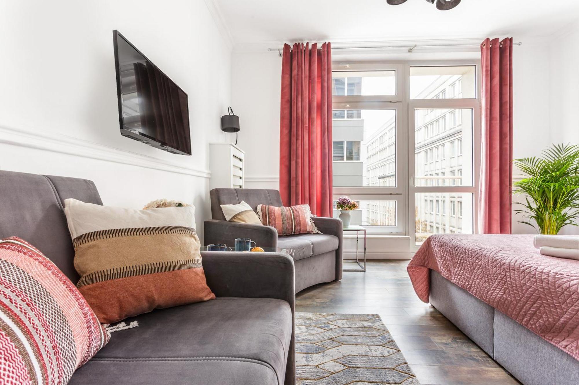 Charming Apartment In The City Center Warsawa Bagian luar foto