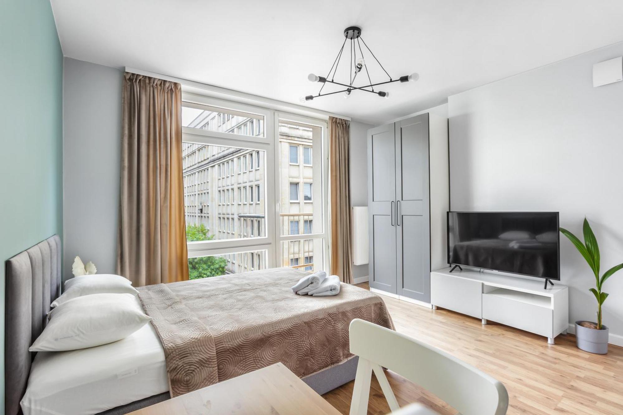 Charming Apartment In The City Center Warsawa Bagian luar foto